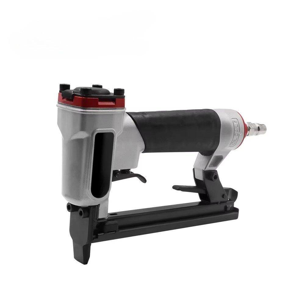 Woodworking Nail Gun - Agrafeuse pneumatique automatique en acier, 20GA