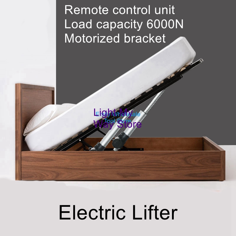 Woodworking Lofts - Lit télécommandé électrique avec cadre de