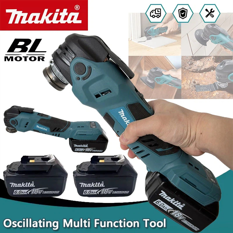 Woodworking Factory - Outil multifonction oscillant sans balais Makita,