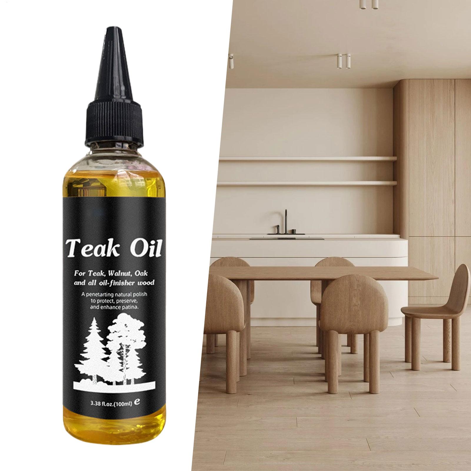 Woodworking Oil Finish - Huile pour meubles 100 ml, polisseur