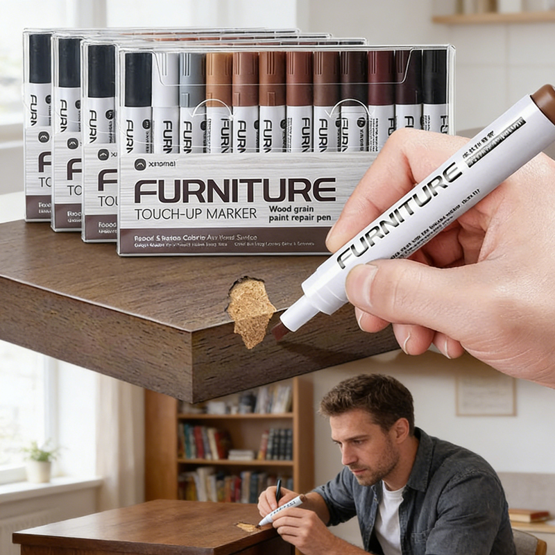 Woodworking Oil Finish - Lot de 6 à 12 marqueurs