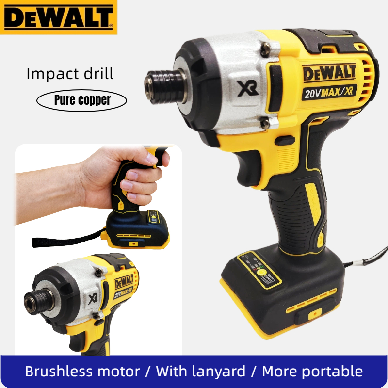 Woodworking Industries - Perceuse à percussion électrique Dewalt DCD887,