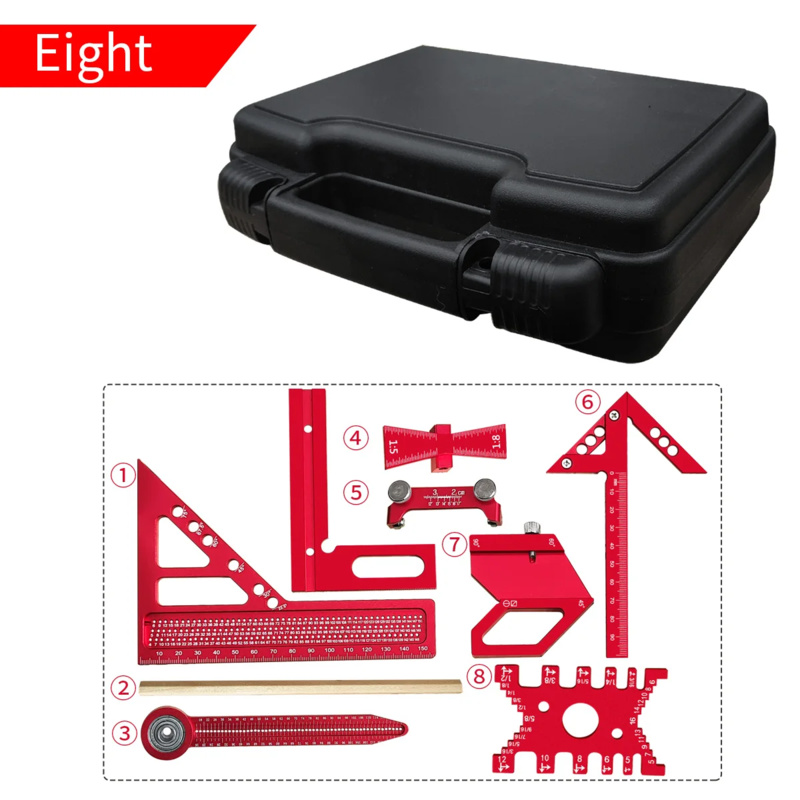 Woodworking Carpenter - Kit carré en aluminium pour le