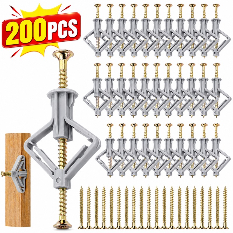 Woodworking Hatchet - 20-200 pièces Cheville d'expansion pour cloison
