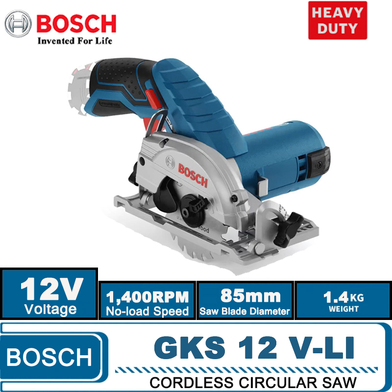 Woodworking Saw - Scie circulaire électrique BOSCH GKS 12V-LI,