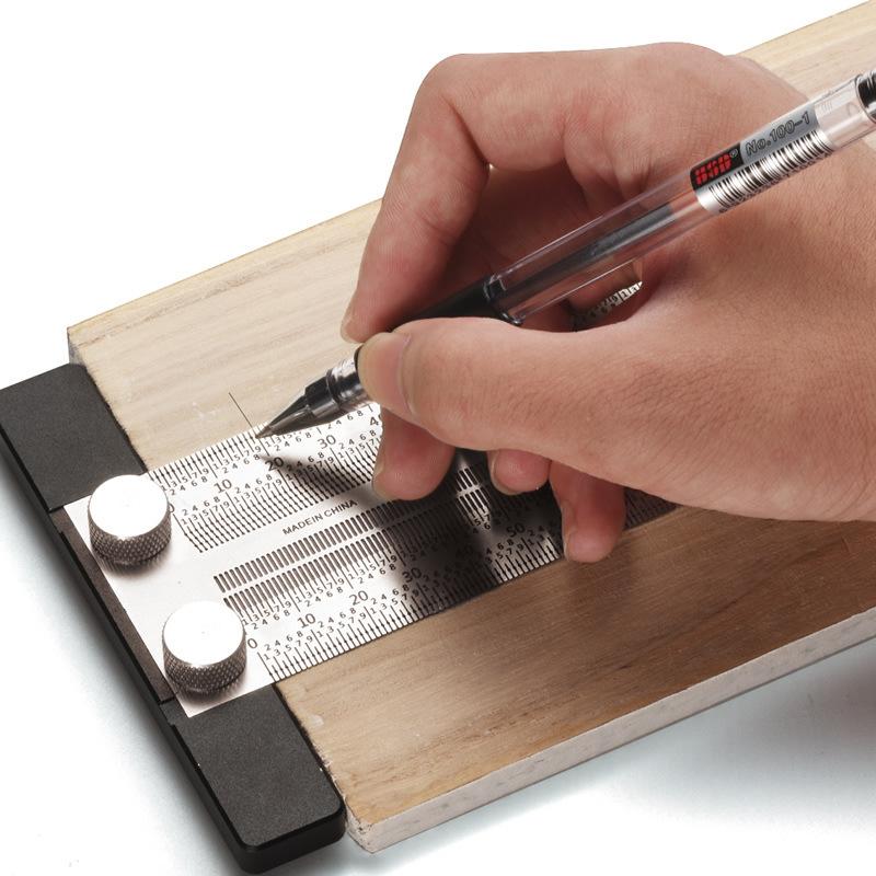 Woodworking Carpenter - Règle de perçage en T de
