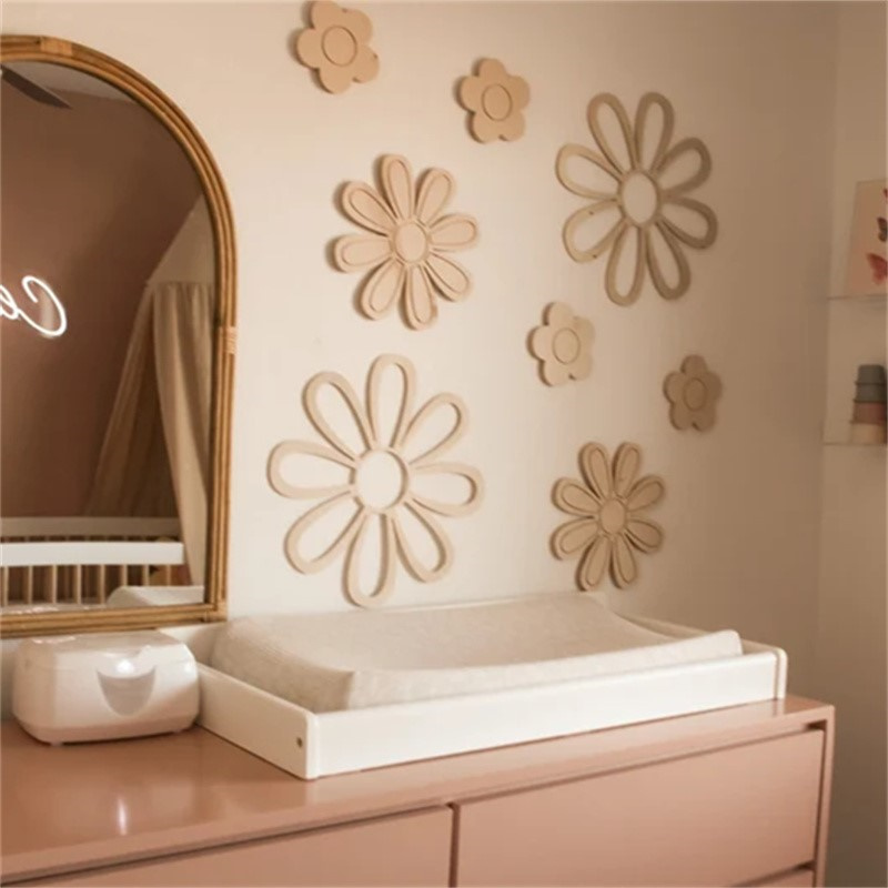 Woodworking For Beginners - Marguerite en bois fleurs murales décor