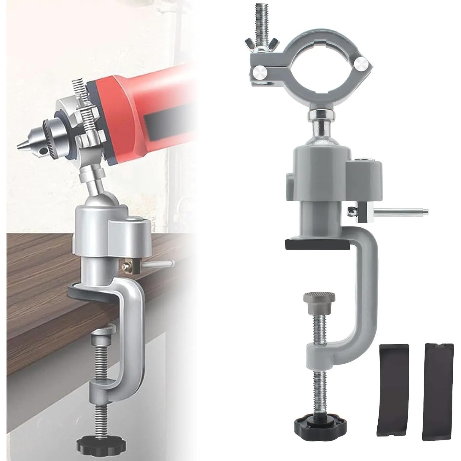 Woodworking Vise Types - 360 ° Étau de Table pivotant,