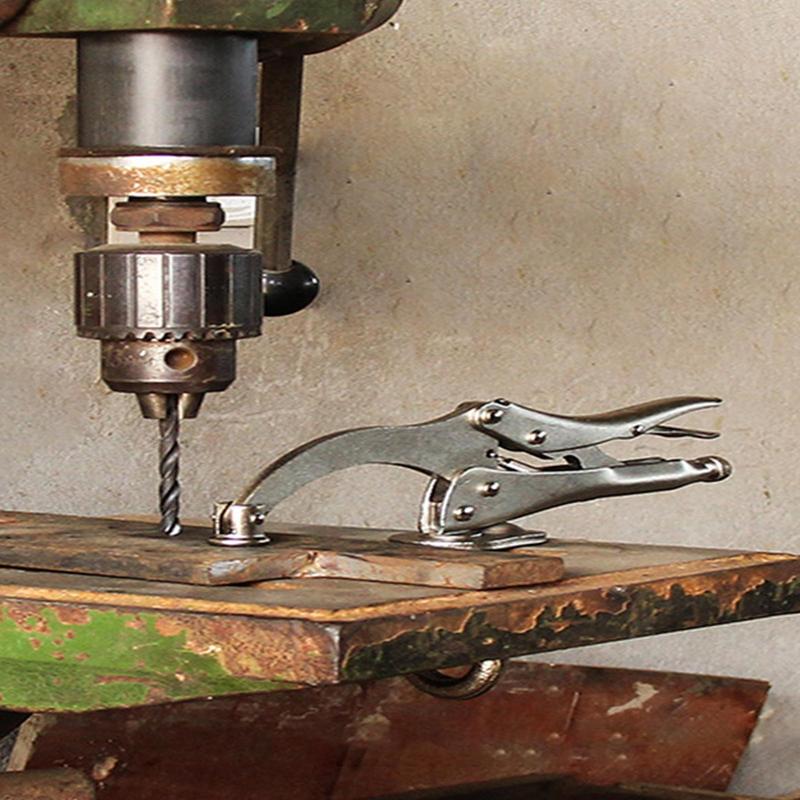 Woodworking Quick Release Vise - Pince de verrouillage pour perceuse, étau
