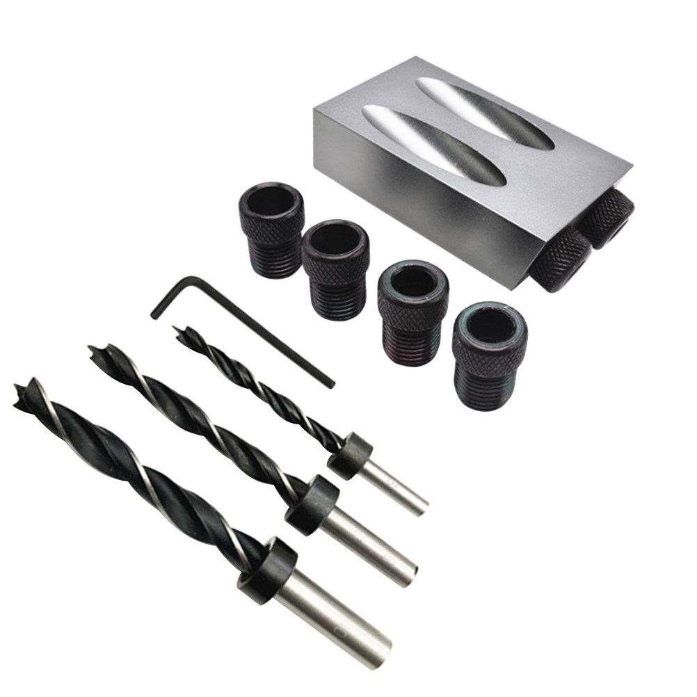 Woodworking Joints - Kit de 34 forets à trous