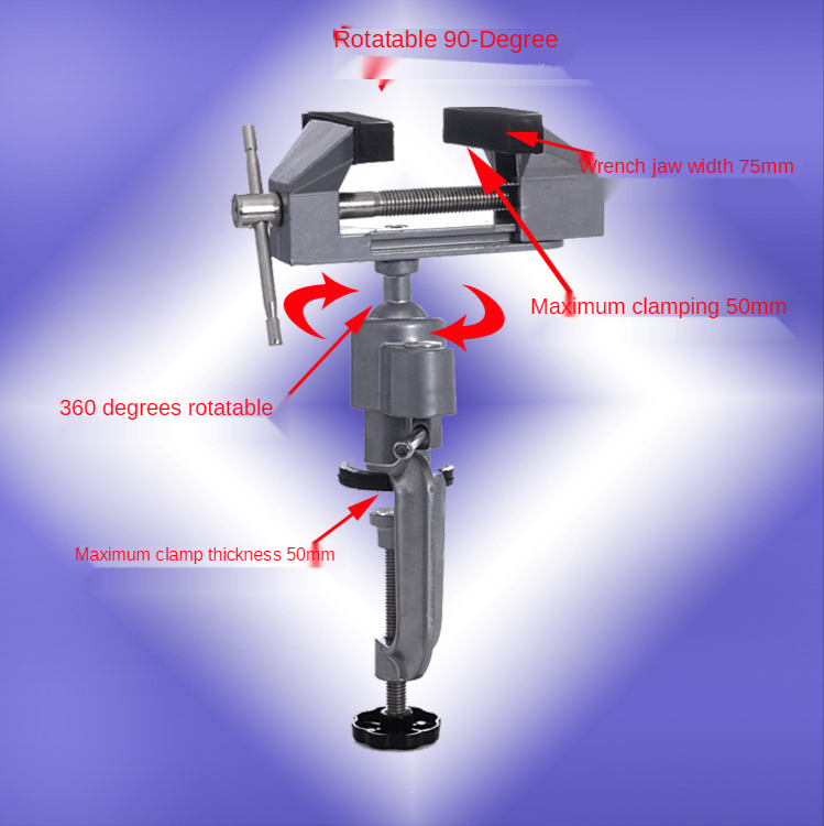 Étau de Table rotatif à 360 de - Woodworking Vise Types avis et prix