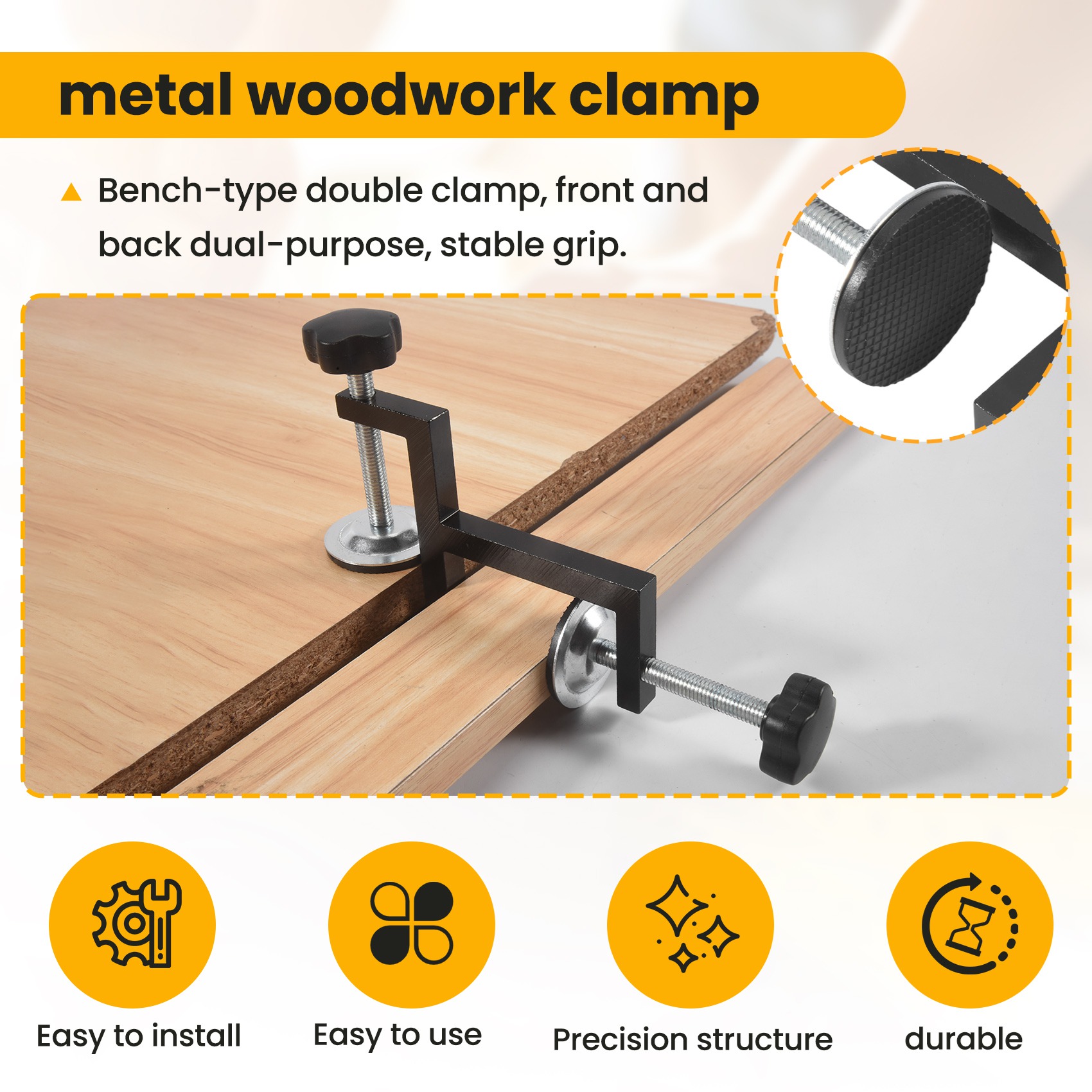 Pince de serrage robuste en Y  - Woodworking Vise Types avis et prix