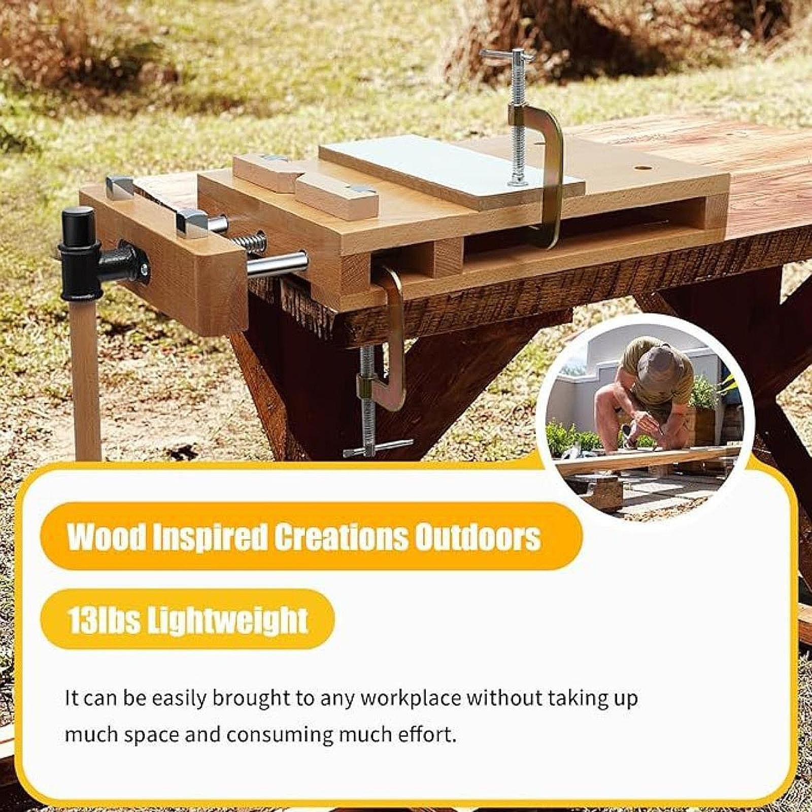 Étau d'établi pour le travail  - Woodworking Vise Types avis et prix