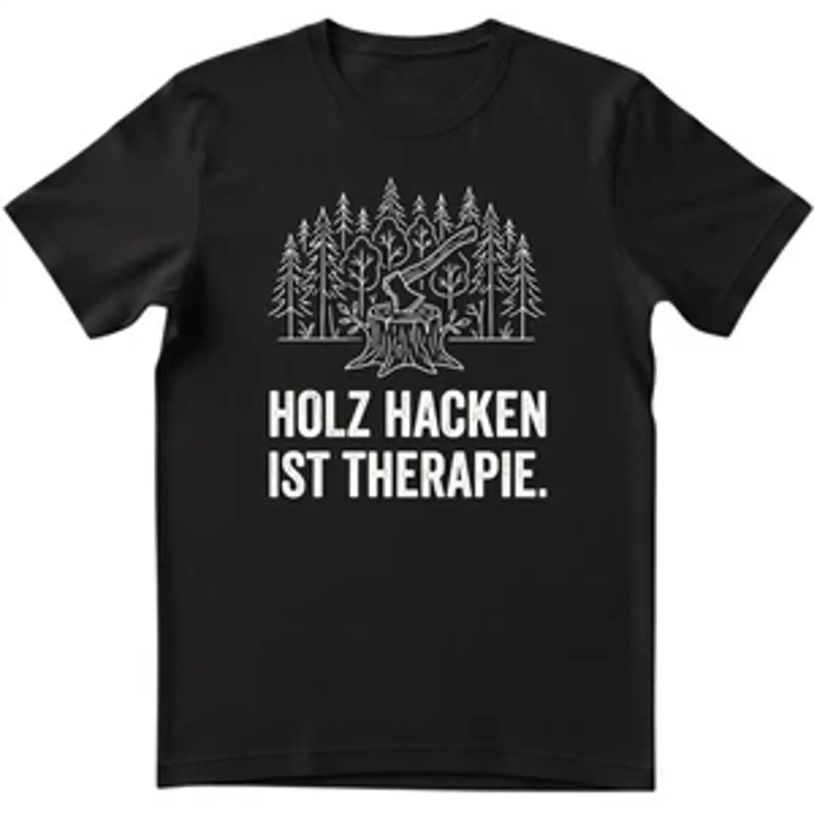 T-shirt pour hommes avec inscr - Woodworking Therapy avis et prix