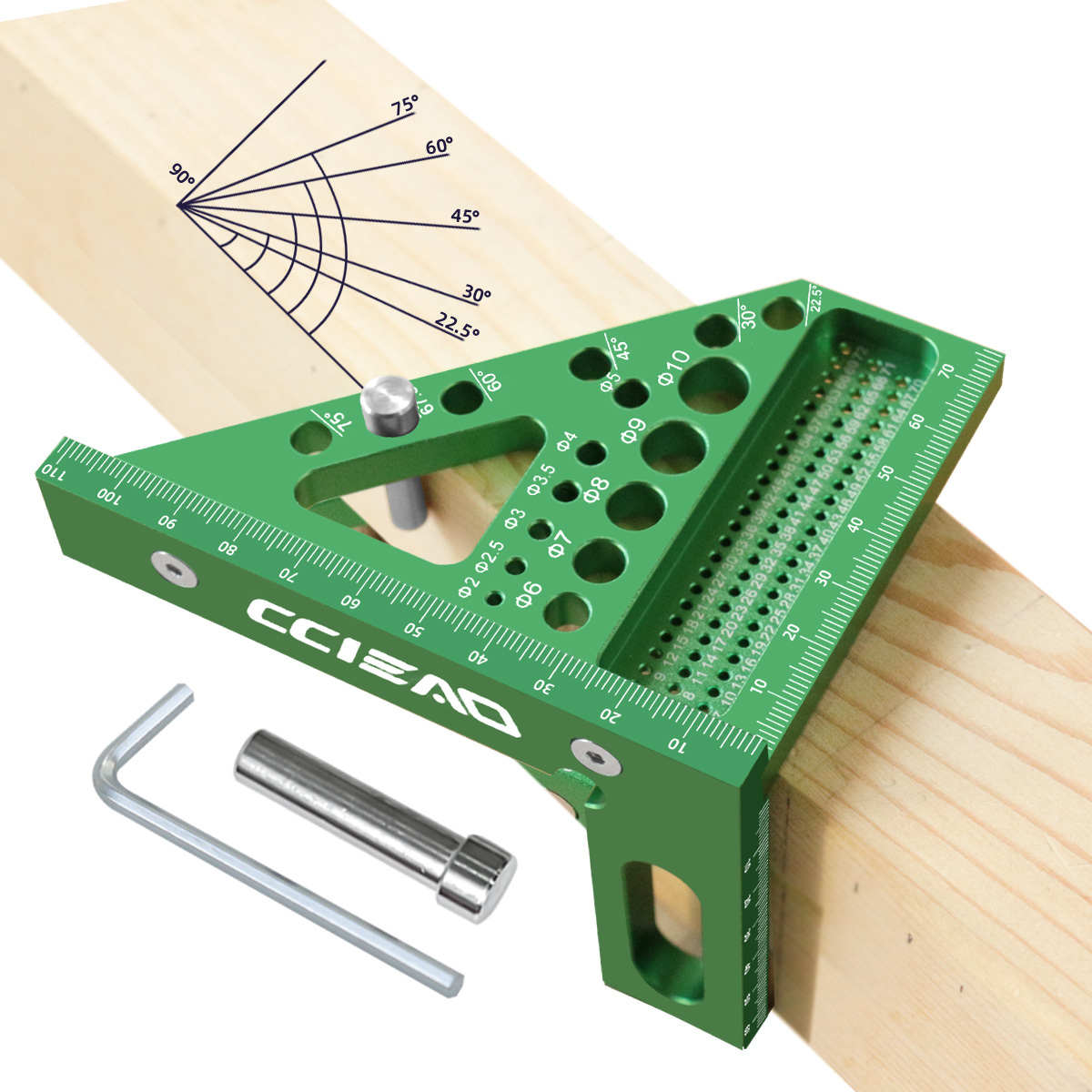 Règle de mesure multi-angle 3D - Woodworking Carpenter avis et prix