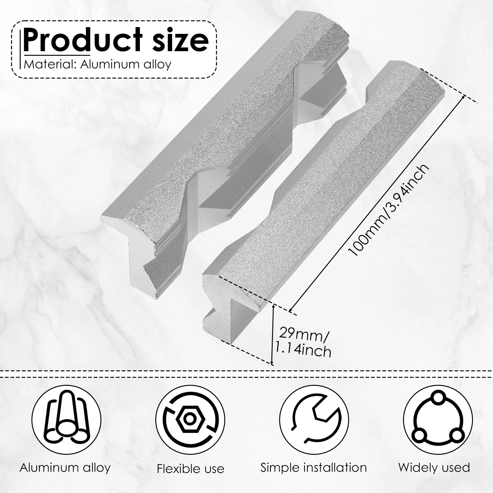 Protections de mors de visseus - Woodworking Vise Types avis et prix