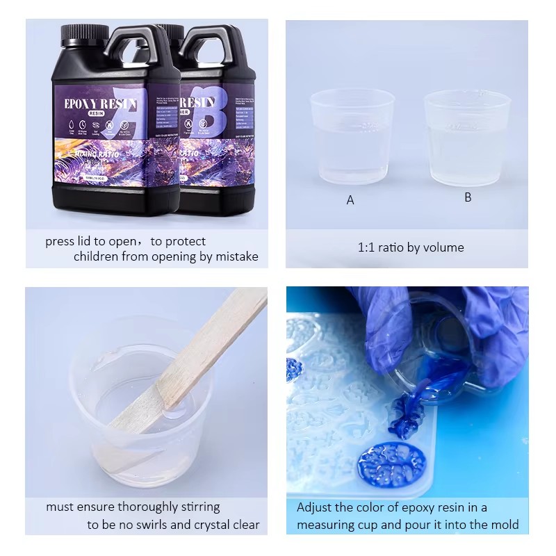 Kit de résine époxy 1:1 Easy M - Woodworking Epoxy avis et prix