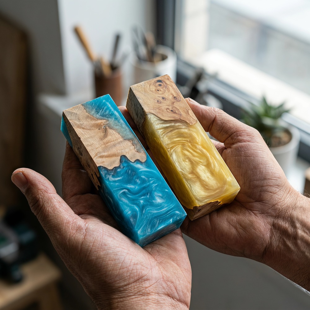 Matériaux en bois stabilisé ma - Woodworking Epoxy avis et prix