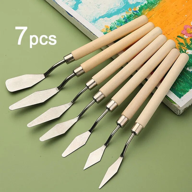 Lot de 7 couteaux à peinture e - Drawknife Blade avis et prix