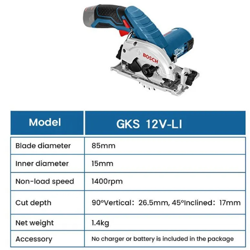 Scie circulaire électrique BOS - Woodworking Saw avis et prix