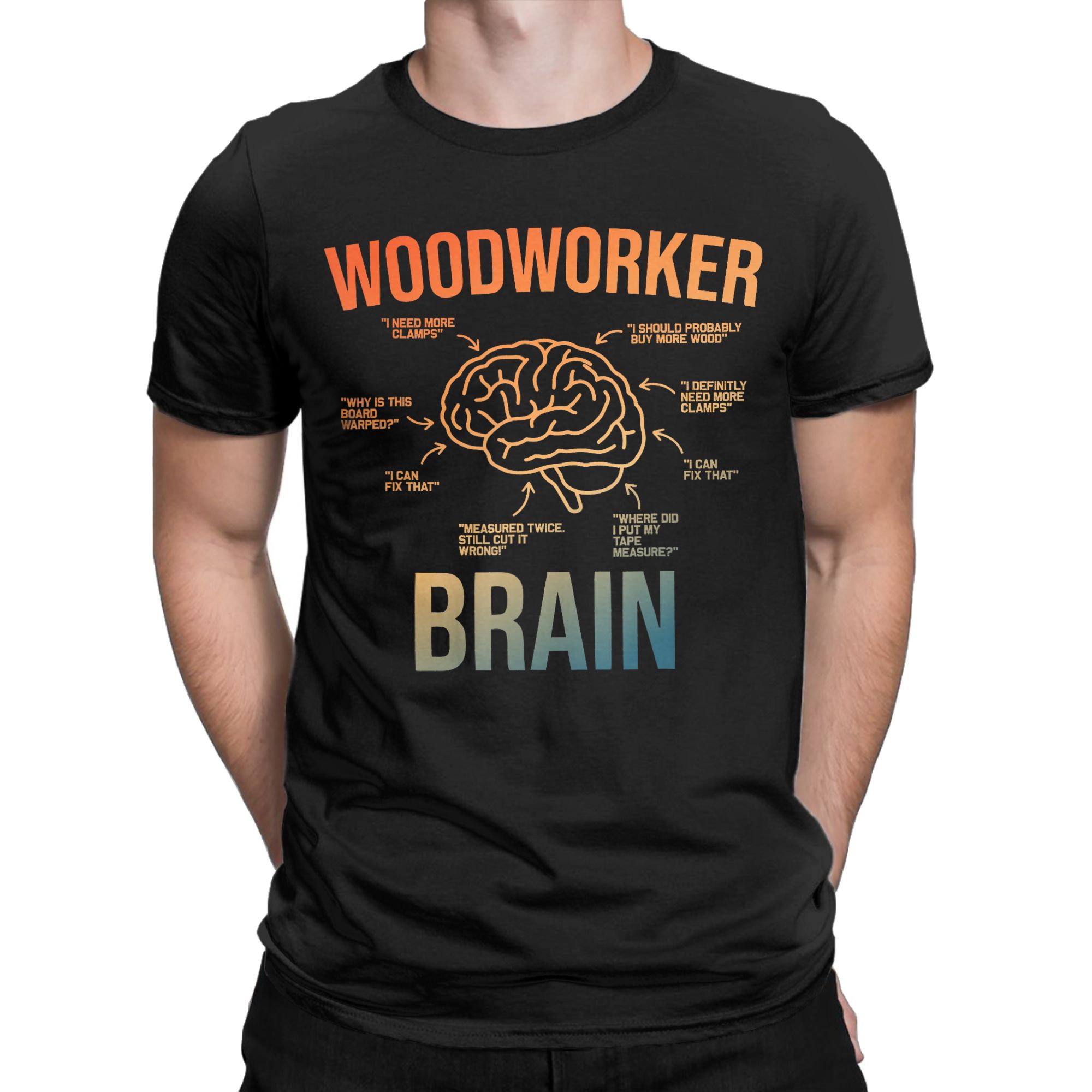 T-Shirt pour hommes, en pur co - Woodworking Gift Ideas avis et prix