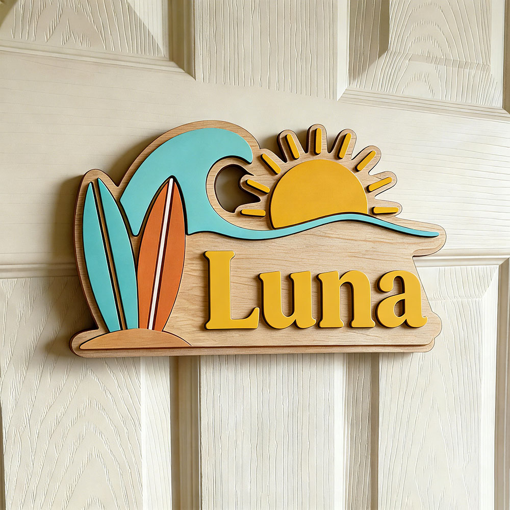 Plaque de porte personnalisée  - Woodworking For Beginners avis et prix