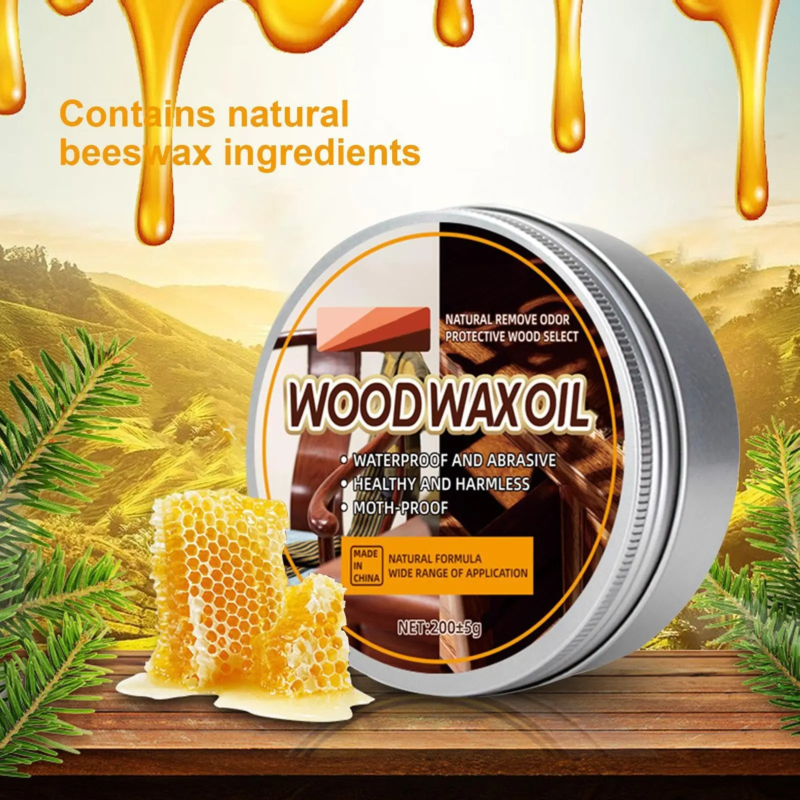 Cire d'abeille en bois pour po - Woodworking Oil Finish avis et prix