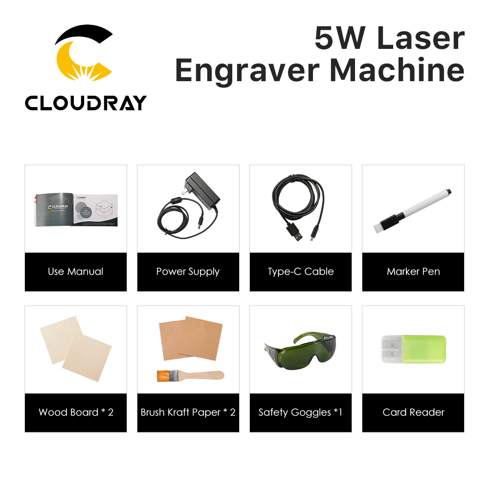 Graveur laser Cloudray BM1, im - Woodworking Factory avis et prix