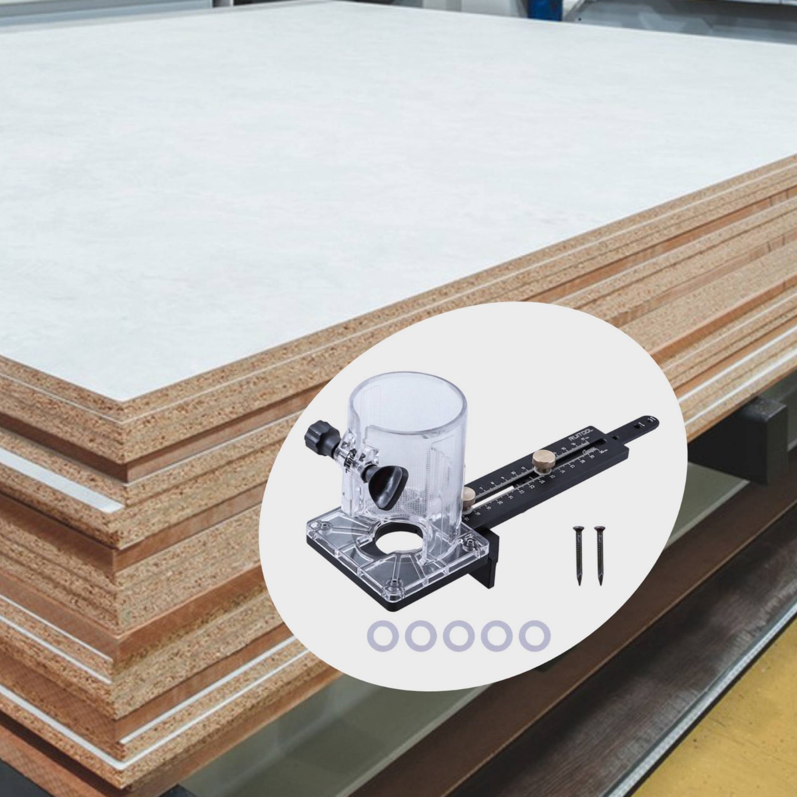 Gabarit de découpe circulaire  - Woodworking Carpenter avis et prix
